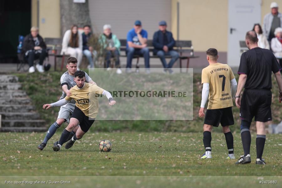 sport, action, Sportgelände, SVS, SV Schaippach, Fussball, FVWA, FV Wernfeld/Adelsberg, BFV, Adelsberg, A-Klasse Würzburg Gr. 5, 23.03.2025, 18. Spieltag - Bild-ID: 2473882 sport, action, Sportgelände, SVS, SV Schaippach, Fussball, FVWA, FV Wernfeld/Adelsberg, BFV, Adelsberg, A-Klasse Würzburg Gr. 5, 23.03.2025, 18. Spieltag - Bild-ID: 2473882