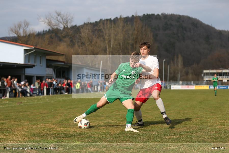 sport, action, Sportgelände, SVV, SV Veitshöchheim, Kreisliga Würzburg Gr. 2, Gemünden, Fussball, FVGS, FV Gemünden/Seifriedsburg, BFV, 23.03.2025, 22. Spieltag - Bild-ID: 2473917