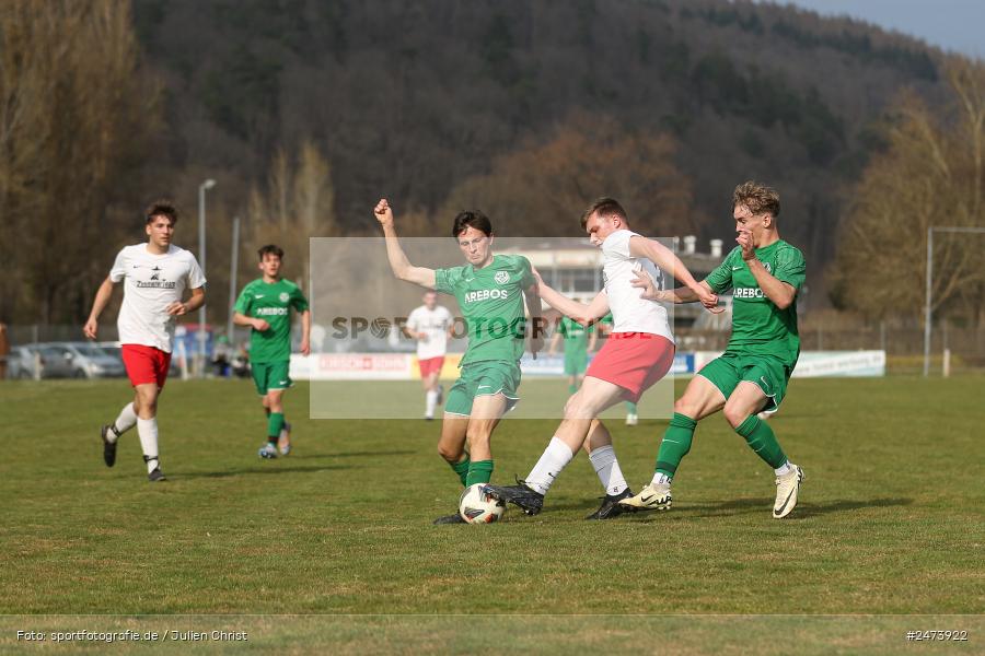 sport, action, Sportgelände, SVV, SV Veitshöchheim, Kreisliga Würzburg Gr. 2, Gemünden, Fussball, FVGS, FV Gemünden/Seifriedsburg, BFV, 23.03.2025, 22. Spieltag - Bild-ID: 2473922