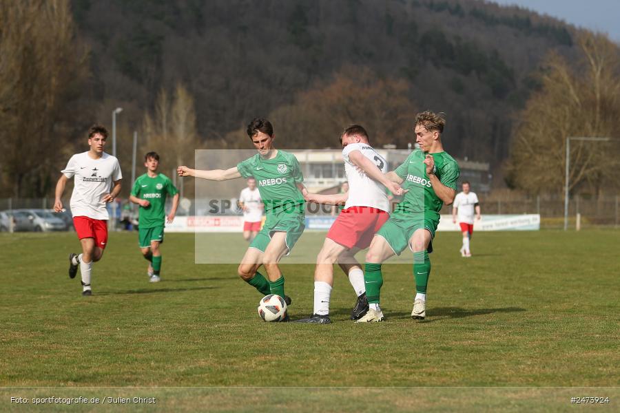 sport, action, Sportgelände, SVV, SV Veitshöchheim, Kreisliga Würzburg Gr. 2, Gemünden, Fussball, FVGS, FV Gemünden/Seifriedsburg, BFV, 23.03.2025, 22. Spieltag - Bild-ID: 2473924