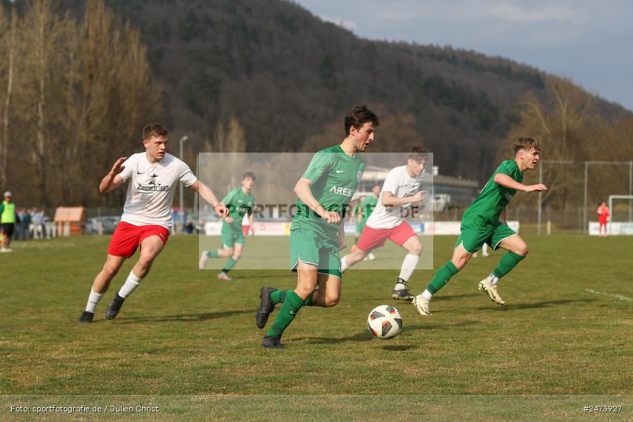 sport, action, Sportgelände, SVV, SV Veitshöchheim, Kreisliga Würzburg Gr. 2, Gemünden, Fussball, FVGS, FV Gemünden/Seifriedsburg, BFV, 23.03.2025, 22. Spieltag - Bild-ID: 2473927