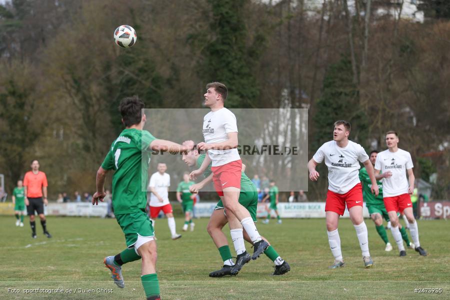 sport, action, Sportgelände, SVV, SV Veitshöchheim, Kreisliga Würzburg Gr. 2, Gemünden, Fussball, FVGS, FV Gemünden/Seifriedsburg, BFV, 23.03.2025, 22. Spieltag - Bild-ID: 2473935