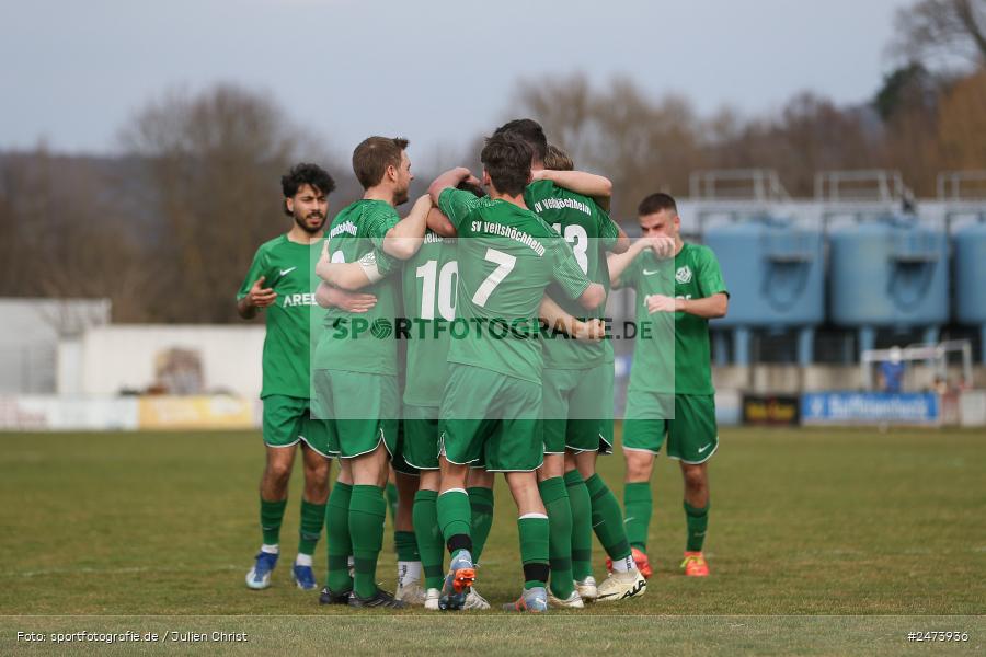 sport, action, Sportgelände, SVV, SV Veitshöchheim, Kreisliga Würzburg Gr. 2, Gemünden, Fussball, FVGS, FV Gemünden/Seifriedsburg, BFV, 23.03.2025, 22. Spieltag - Bild-ID: 2473936