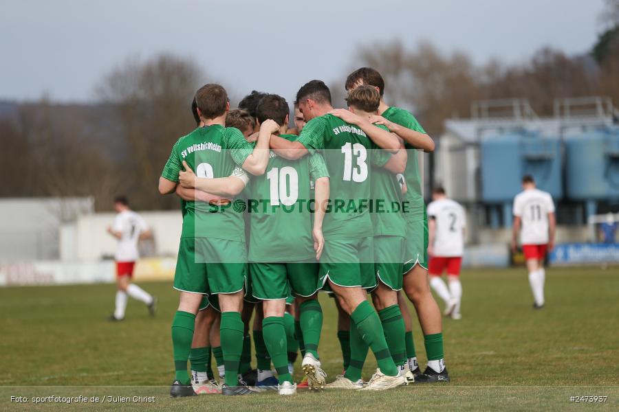 sport, action, Sportgelände, SVV, SV Veitshöchheim, Kreisliga Würzburg Gr. 2, Gemünden, Fussball, FVGS, FV Gemünden/Seifriedsburg, BFV, 23.03.2025, 22. Spieltag - Bild-ID: 2473937