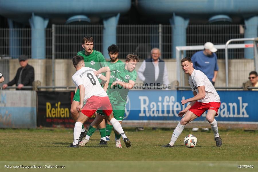 sport, action, Sportgelände, SVV, SV Veitshöchheim, Kreisliga Würzburg Gr. 2, Gemünden, Fussball, FVGS, FV Gemünden/Seifriedsburg, BFV, 23.03.2025, 22. Spieltag - Bild-ID: 2473946