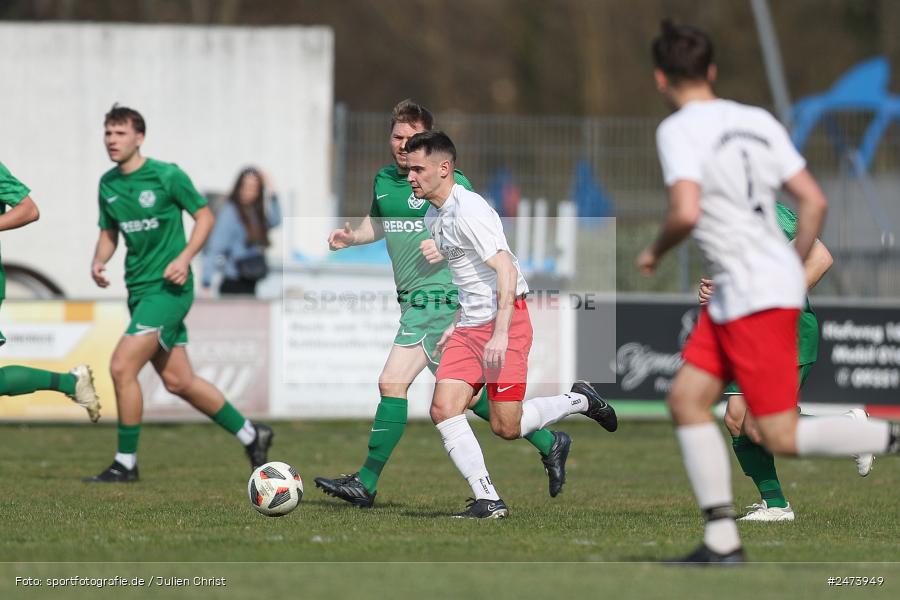 sport, action, Sportgelände, SVV, SV Veitshöchheim, Kreisliga Würzburg Gr. 2, Gemünden, Fussball, FVGS, FV Gemünden/Seifriedsburg, BFV, 23.03.2025, 22. Spieltag - Bild-ID: 2473949
