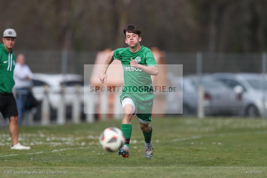 sport, action, Sportgelände, SVV, SV Veitshöchheim, Kreisliga Würzburg Gr. 2, Gemünden, Fussball, FVGS, FV Gemünden/Seifriedsburg, BFV, 23.03.2025, 22. Spieltag - Bild-ID: 2473953