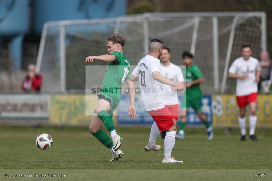 sport, action, Sportgelände, SVV, SV Veitshöchheim, Kreisliga Würzburg Gr. 2, Gemünden, Fussball, FVGS, FV Gemünden/Seifriedsburg, BFV, 23.03.2025, 22. Spieltag - Bild-ID: 2473957