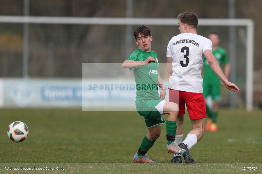sport, action, Sportgelände, SVV, SV Veitshöchheim, Kreisliga Würzburg Gr. 2, Gemünden, Fussball, FVGS, FV Gemünden/Seifriedsburg, BFV, 23.03.2025, 22. Spieltag - Bild-ID: 2473959