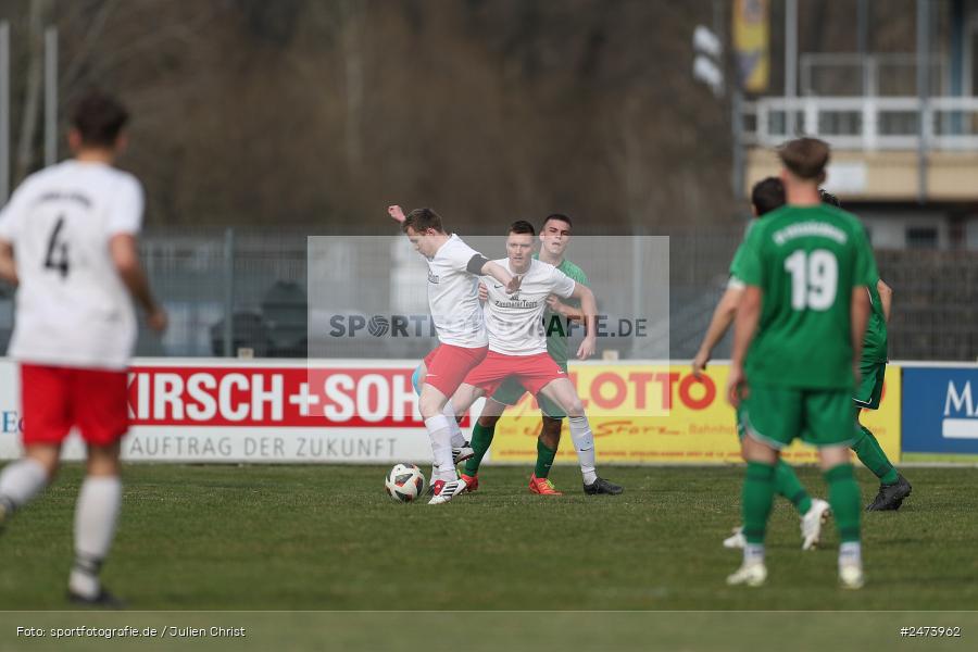 sport, action, Sportgelände, SVV, SV Veitshöchheim, Kreisliga Würzburg Gr. 2, Gemünden, Fussball, FVGS, FV Gemünden/Seifriedsburg, BFV, 23.03.2025, 22. Spieltag - Bild-ID: 2473962