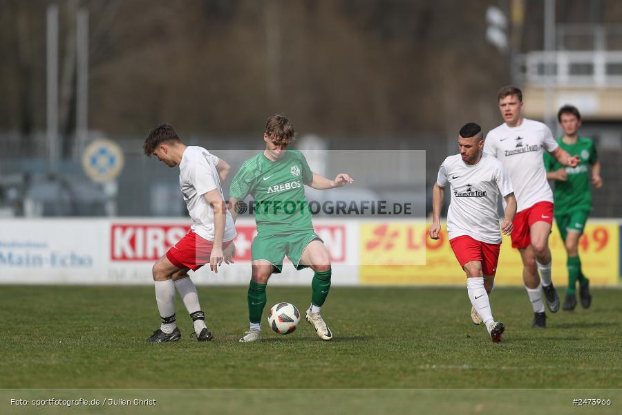 sport, action, Sportgelände, SVV, SV Veitshöchheim, Kreisliga Würzburg Gr. 2, Gemünden, Fussball, FVGS, FV Gemünden/Seifriedsburg, BFV, 23.03.2025, 22. Spieltag - Bild-ID: 2473966