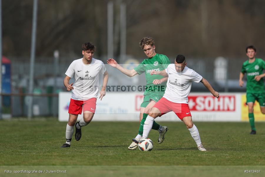 sport, action, Sportgelände, SVV, SV Veitshöchheim, Kreisliga Würzburg Gr. 2, Gemünden, Fussball, FVGS, FV Gemünden/Seifriedsburg, BFV, 23.03.2025, 22. Spieltag - Bild-ID: 2473967