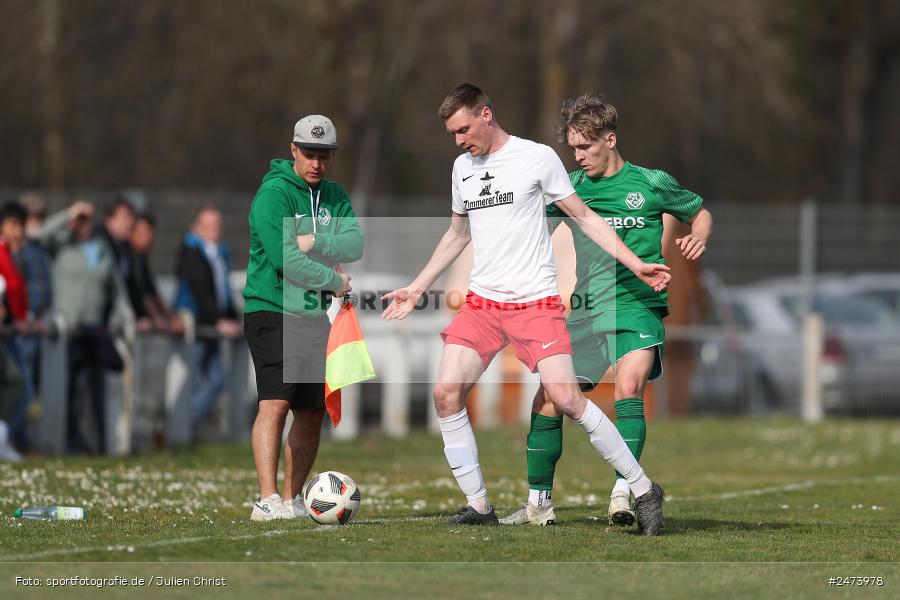 sport, action, Sportgelände, SVV, SV Veitshöchheim, Kreisliga Würzburg Gr. 2, Gemünden, Fussball, FVGS, FV Gemünden/Seifriedsburg, BFV, 23.03.2025, 22. Spieltag - Bild-ID: 2473978