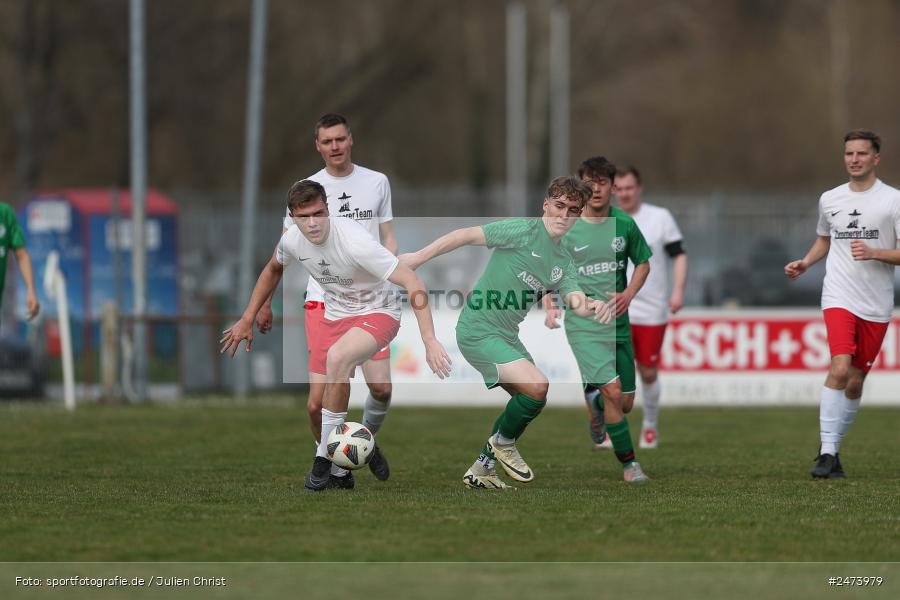 sport, action, Sportgelände, SVV, SV Veitshöchheim, Kreisliga Würzburg Gr. 2, Gemünden, Fussball, FVGS, FV Gemünden/Seifriedsburg, BFV, 23.03.2025, 22. Spieltag - Bild-ID: 2473979