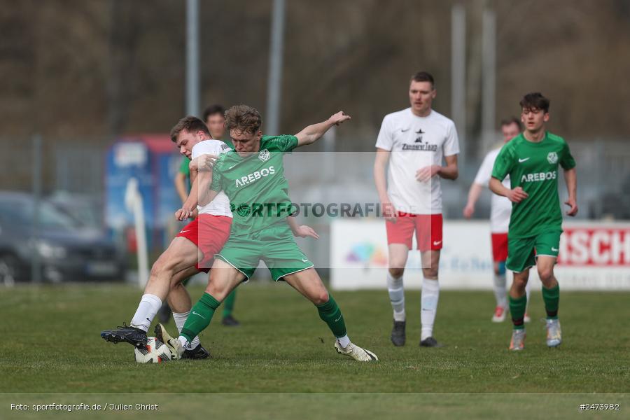 sport, action, Sportgelände, SVV, SV Veitshöchheim, Kreisliga Würzburg Gr. 2, Gemünden, Fussball, FVGS, FV Gemünden/Seifriedsburg, BFV, 23.03.2025, 22. Spieltag - Bild-ID: 2473982