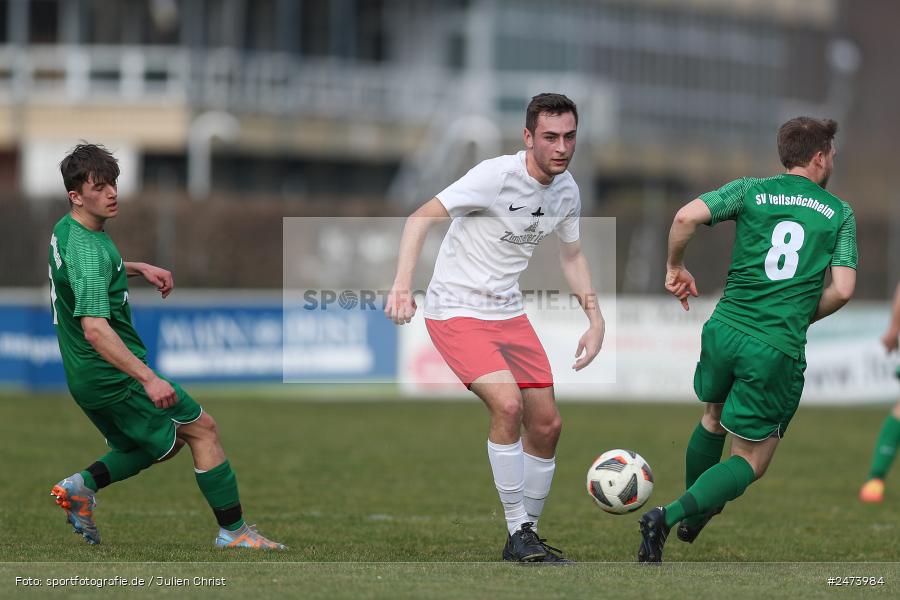 sport, action, Sportgelände, SVV, SV Veitshöchheim, Kreisliga Würzburg Gr. 2, Gemünden, Fussball, FVGS, FV Gemünden/Seifriedsburg, BFV, 23.03.2025, 22. Spieltag - Bild-ID: 2473984