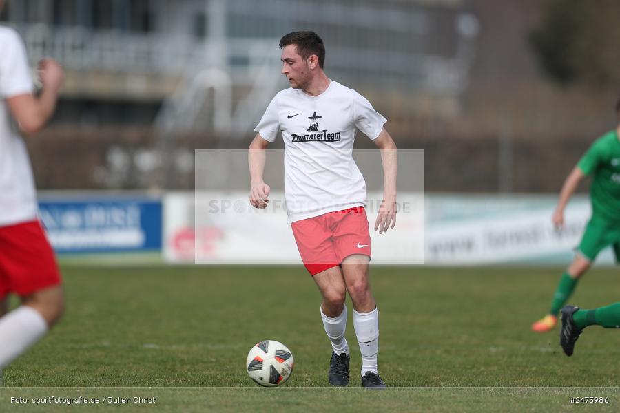 sport, action, Sportgelände, SVV, SV Veitshöchheim, Kreisliga Würzburg Gr. 2, Gemünden, Fussball, FVGS, FV Gemünden/Seifriedsburg, BFV, 23.03.2025, 22. Spieltag - Bild-ID: 2473986