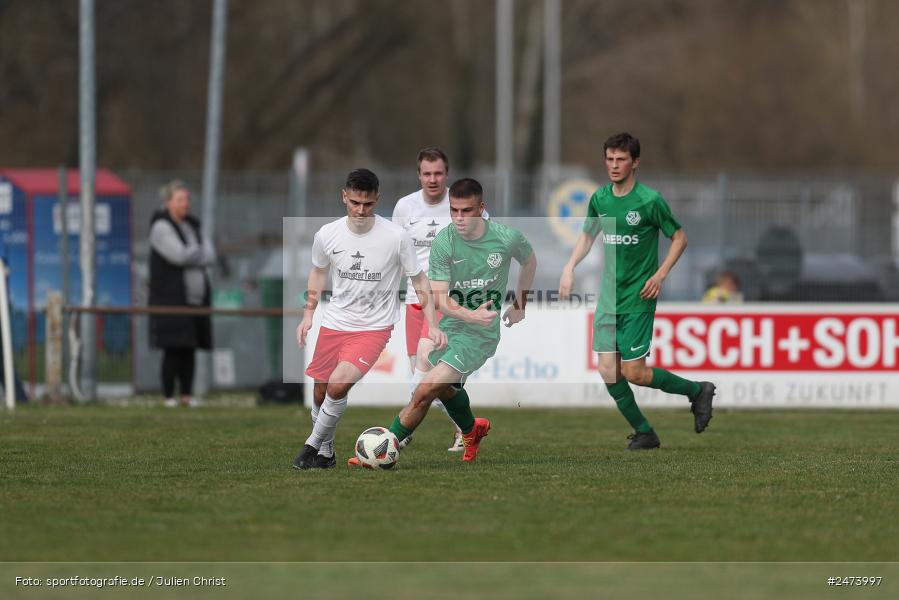 sport, action, Sportgelände, SVV, SV Veitshöchheim, Kreisliga Würzburg Gr. 2, Gemünden, Fussball, FVGS, FV Gemünden/Seifriedsburg, BFV, 23.03.2025, 22. Spieltag - Bild-ID: 2473997