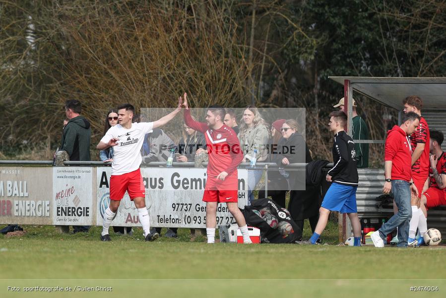 sport, action, Sportgelände, SVV, SV Veitshöchheim, Kreisliga Würzburg Gr. 2, Gemünden, Fussball, FVGS, FV Gemünden/Seifriedsburg, BFV, 23.03.2025, 22. Spieltag - Bild-ID: 2474004