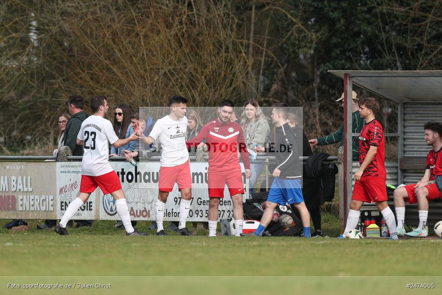 sport, action, Sportgelände, SVV, SV Veitshöchheim, Kreisliga Würzburg Gr. 2, Gemünden, Fussball, FVGS, FV Gemünden/Seifriedsburg, BFV, 23.03.2025, 22. Spieltag - Bild-ID: 2474005