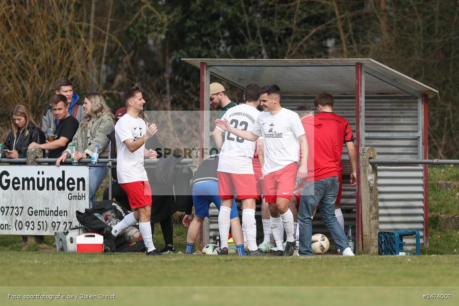 sport, action, Sportgelände, SVV, SV Veitshöchheim, Kreisliga Würzburg Gr. 2, Gemünden, Fussball, FVGS, FV Gemünden/Seifriedsburg, BFV, 23.03.2025, 22. Spieltag - Bild-ID: 2474007
