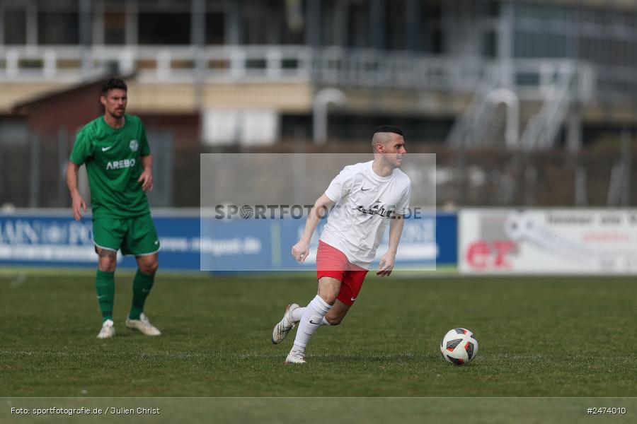 sport, action, Sportgelände, SVV, SV Veitshöchheim, Kreisliga Würzburg Gr. 2, Gemünden, Fussball, FVGS, FV Gemünden/Seifriedsburg, BFV, 23.03.2025, 22. Spieltag - Bild-ID: 2474010