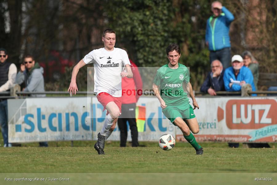 sport, action, Sportgelände, SVV, SV Veitshöchheim, Kreisliga Würzburg Gr. 2, Gemünden, Fussball, FVGS, FV Gemünden/Seifriedsburg, BFV, 23.03.2025, 22. Spieltag - Bild-ID: 2474024