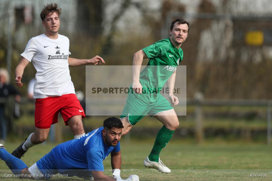 sport, action, Sportgelände, SVV, SV Veitshöchheim, Kreisliga Würzburg Gr. 2, Gemünden, Fussball, FVGS, FV Gemünden/Seifriedsburg, BFV, 23.03.2025, 22. Spieltag - Bild-ID: 2474028
