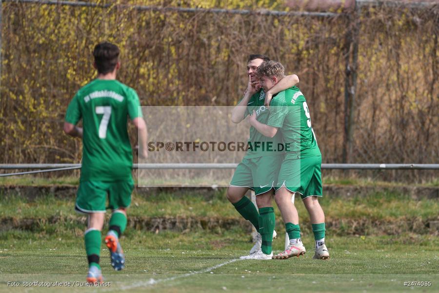 sport, action, Sportgelände, SVV, SV Veitshöchheim, Kreisliga Würzburg Gr. 2, Gemünden, Fussball, FVGS, FV Gemünden/Seifriedsburg, BFV, 23.03.2025, 22. Spieltag - Bild-ID: 2474035