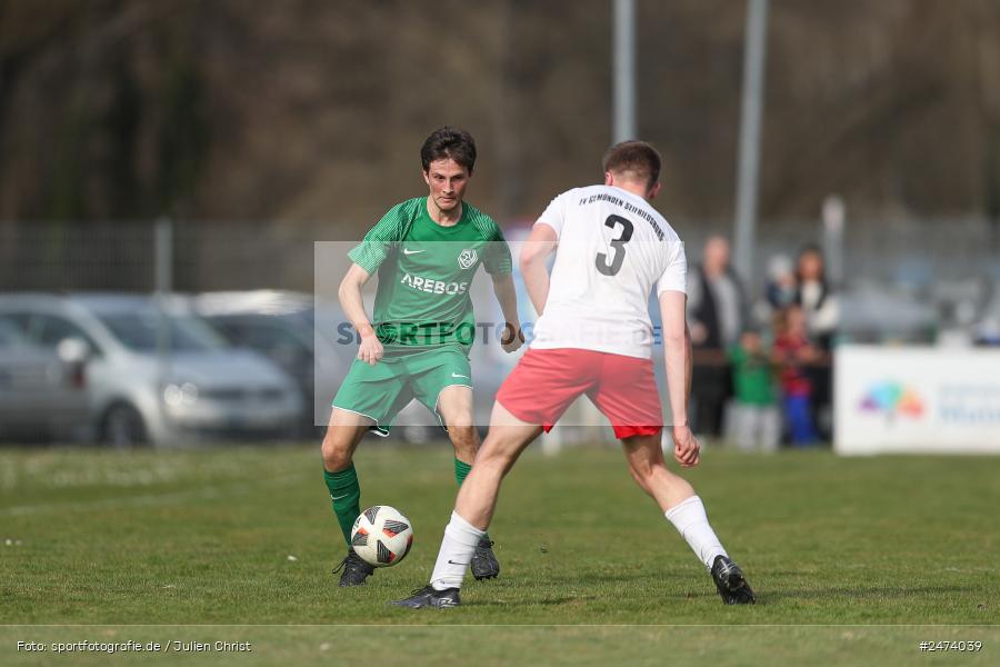 sport, action, Sportgelände, SVV, SV Veitshöchheim, Kreisliga Würzburg Gr. 2, Gemünden, Fussball, FVGS, FV Gemünden/Seifriedsburg, BFV, 23.03.2025, 22. Spieltag - Bild-ID: 2474039 sport, action, Sportgelände, SVV, SV Veitshöchheim, Kreisliga Würzburg Gr. 2, Gemünden, Fussball, FVGS, FV Gemünden/Seifriedsburg, BFV, 23.03.2025, 22. Spieltag - Bild-ID: 2474039