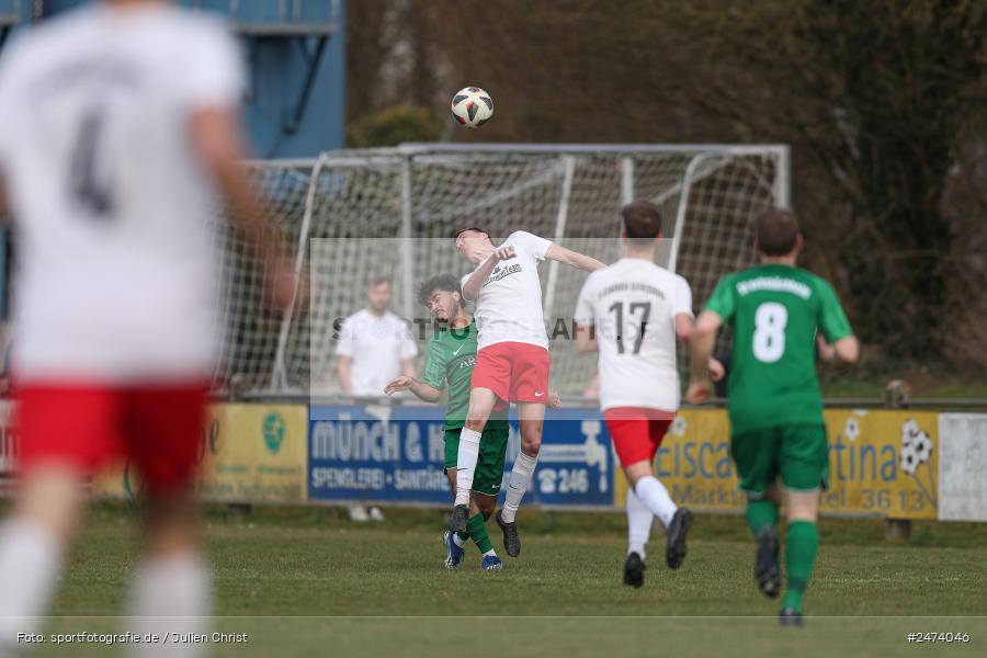 sport, action, Sportgelände, SVV, SV Veitshöchheim, Kreisliga Würzburg Gr. 2, Gemünden, Fussball, FVGS, FV Gemünden/Seifriedsburg, BFV, 23.03.2025, 22. Spieltag - Bild-ID: 2474046