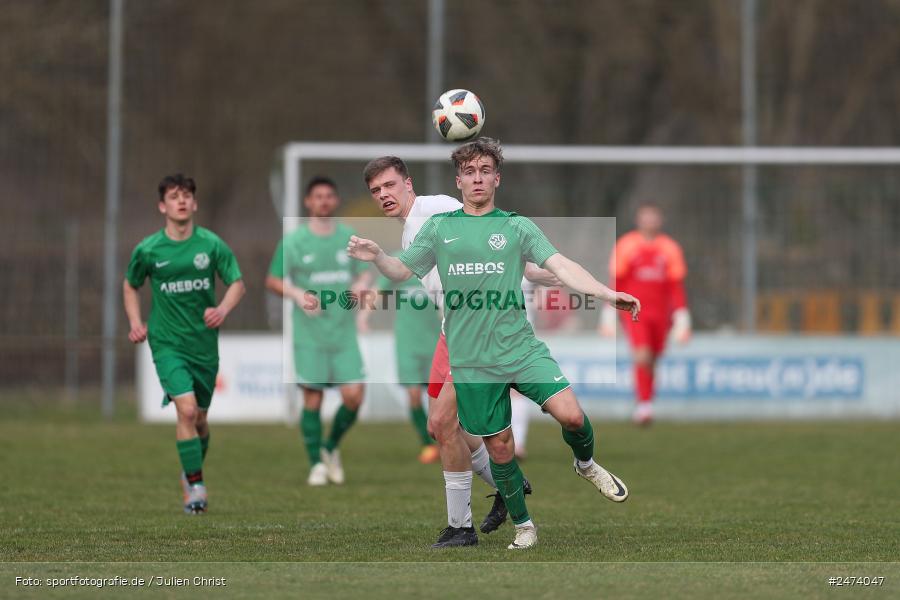 sport, action, Sportgelände, SVV, SV Veitshöchheim, Kreisliga Würzburg Gr. 2, Gemünden, Fussball, FVGS, FV Gemünden/Seifriedsburg, BFV, 23.03.2025, 22. Spieltag - Bild-ID: 2474047