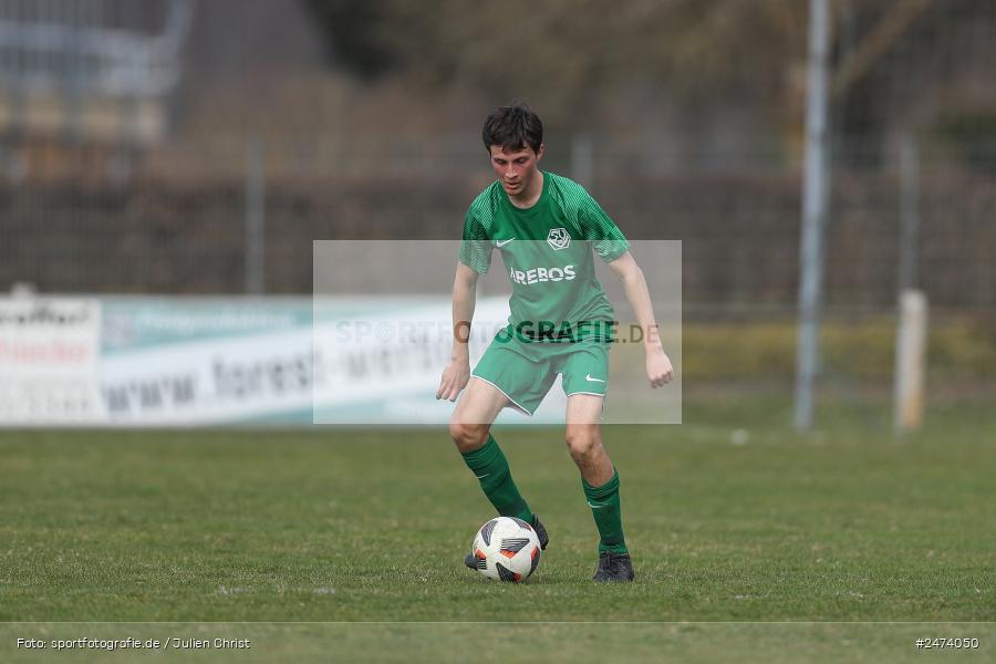 sport, action, Sportgelände, SVV, SV Veitshöchheim, Kreisliga Würzburg Gr. 2, Gemünden, Fussball, FVGS, FV Gemünden/Seifriedsburg, BFV, 23.03.2025, 22. Spieltag - Bild-ID: 2474050