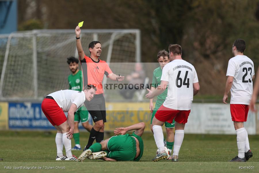sport, action, Sportgelände, SVV, SV Veitshöchheim, Kreisliga Würzburg Gr. 2, Gemünden, Fussball, FVGS, FV Gemünden/Seifriedsburg, BFV, 23.03.2025, 22. Spieltag - Bild-ID: 2474051