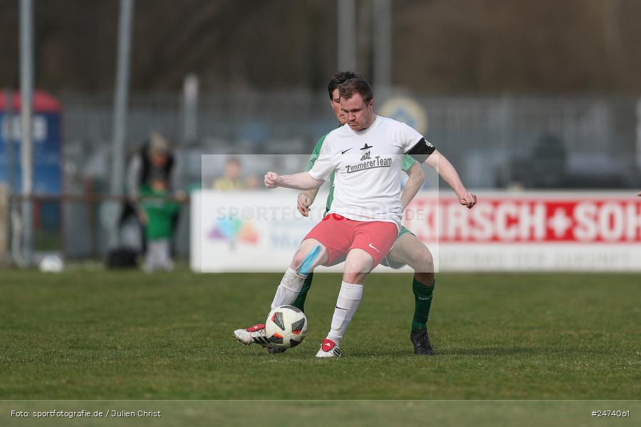 sport, action, Sportgelände, SVV, SV Veitshöchheim, Kreisliga Würzburg Gr. 2, Gemünden, Fussball, FVGS, FV Gemünden/Seifriedsburg, BFV, 23.03.2025, 22. Spieltag - Bild-ID: 2474061
