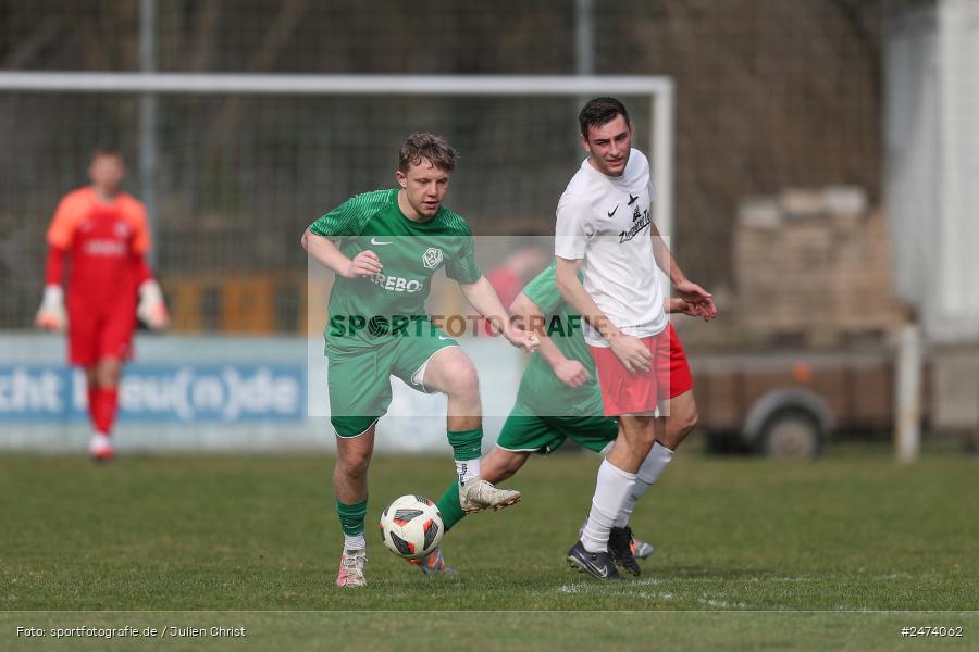 sport, action, Sportgelände, SVV, SV Veitshöchheim, Kreisliga Würzburg Gr. 2, Gemünden, Fussball, FVGS, FV Gemünden/Seifriedsburg, BFV, 23.03.2025, 22. Spieltag - Bild-ID: 2474062
