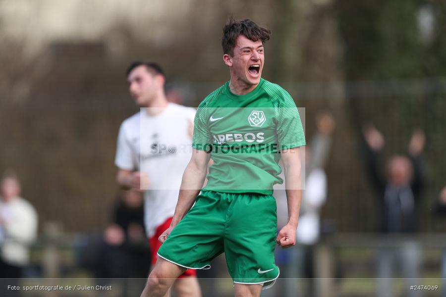 sport, action, Sportgelände, SVV, SV Veitshöchheim, Kreisliga Würzburg Gr. 2, Gemünden, Fussball, FVGS, FV Gemünden/Seifriedsburg, BFV, 23.03.2025, 22. Spieltag - Bild-ID: 2474069