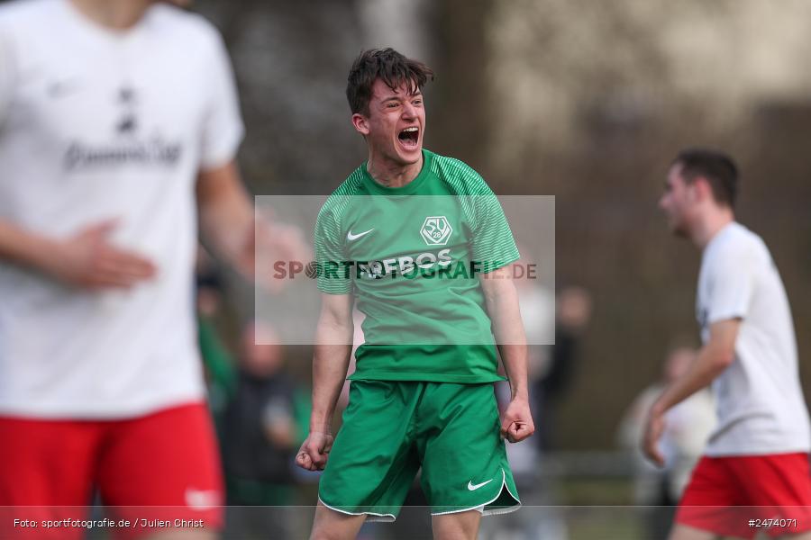 sport, action, Sportgelände, SVV, SV Veitshöchheim, Kreisliga Würzburg Gr. 2, Gemünden, Fussball, FVGS, FV Gemünden/Seifriedsburg, BFV, 23.03.2025, 22. Spieltag - Bild-ID: 2474071