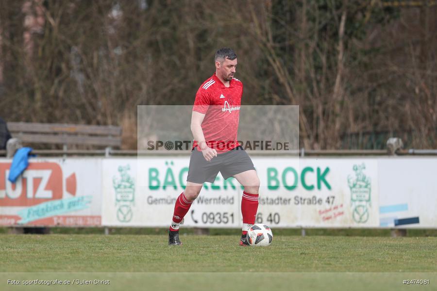 Sportgelände, Gemünden, 23.03.2025, sport, action, BFV, Fussball, 18. Spieltag, A-Klasse Würzburg Gr. 5, FCR, FVGS, FC Ruppertshütten, FV Gemünden/Seifriedsburg II - Bild-ID: 2474081