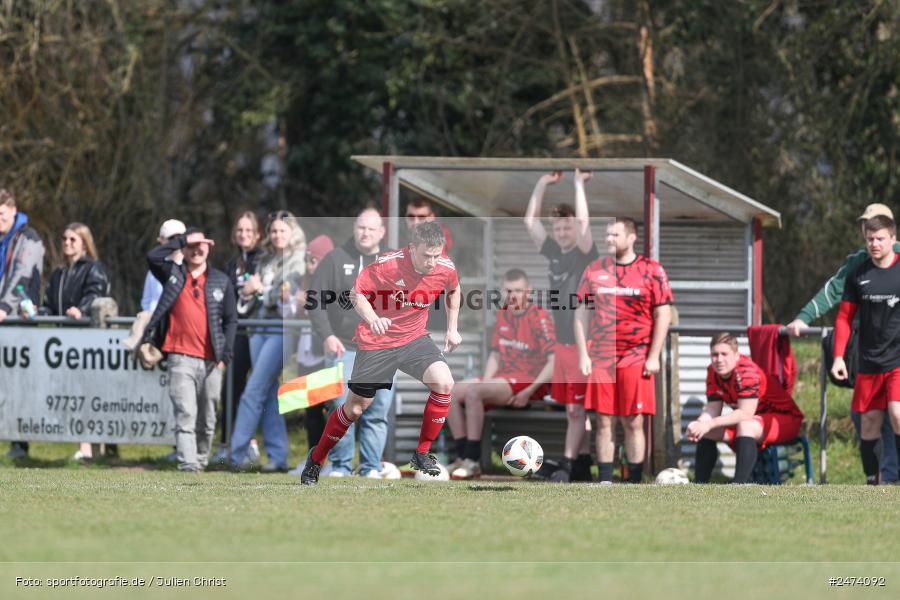 Sportgelände, Gemünden, 23.03.2025, sport, action, BFV, Fussball, 18. Spieltag, A-Klasse Würzburg Gr. 5, FCR, FVGS, FC Ruppertshütten, FV Gemünden/Seifriedsburg II - Bild-ID: 2474092 Sportgelände, Gemünden, 23.03.2025, sport, action, BFV, Fussball, 18. Spieltag, A-Klasse Würzburg Gr. 5, FCR, FVGS, FC Ruppertshütten, FV Gemünden/Seifriedsburg II - Bild-ID: 2474092
