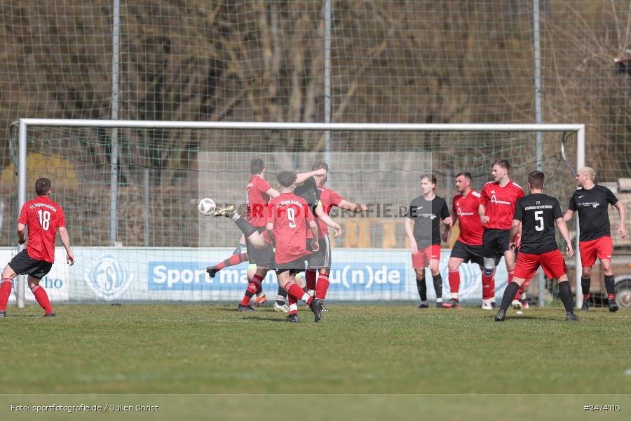 Sportgelände, Gemünden, 23.03.2025, sport, action, BFV, Fussball, 18. Spieltag, A-Klasse Würzburg Gr. 5, FCR, FVGS, FC Ruppertshütten, FV Gemünden/Seifriedsburg II - Bild-ID: 2474110