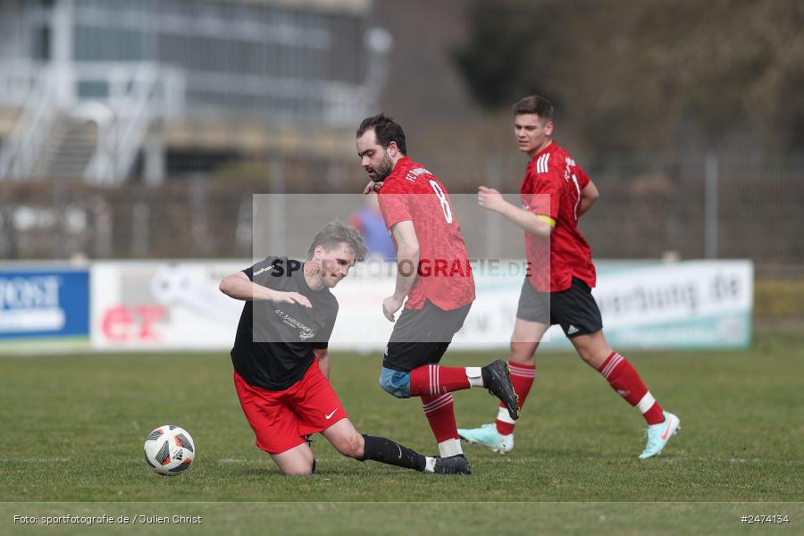 Sportgelände, Gemünden, 23.03.2025, sport, action, BFV, Fussball, 18. Spieltag, A-Klasse Würzburg Gr. 5, FCR, FVGS, FC Ruppertshütten, FV Gemünden/Seifriedsburg II - Bild-ID: 2474134