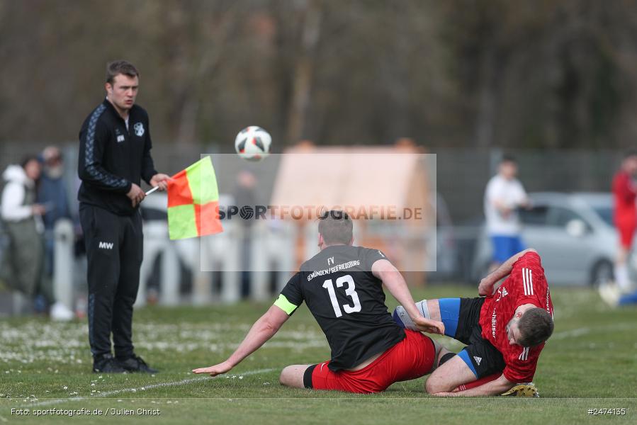 Sportgelände, Gemünden, 23.03.2025, sport, action, BFV, Fussball, 18. Spieltag, A-Klasse Würzburg Gr. 5, FCR, FVGS, FC Ruppertshütten, FV Gemünden/Seifriedsburg II - Bild-ID: 2474135
