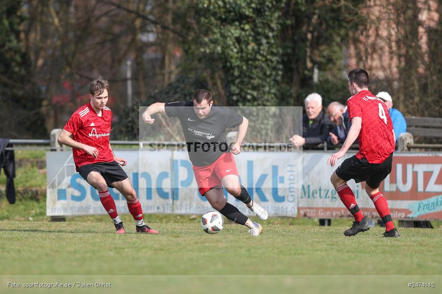 Sportgelände, Gemünden, 23.03.2025, sport, action, BFV, Fussball, 18. Spieltag, A-Klasse Würzburg Gr. 5, FCR, FVGS, FC Ruppertshütten, FV Gemünden/Seifriedsburg II - Bild-ID: 2474142