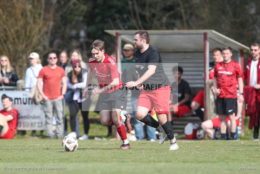 Sportgelände, Gemünden, 23.03.2025, sport, action, BFV, Fussball, 18. Spieltag, A-Klasse Würzburg Gr. 5, FCR, FVGS, FC Ruppertshütten, FV Gemünden/Seifriedsburg II - Bild-ID: 2474144
