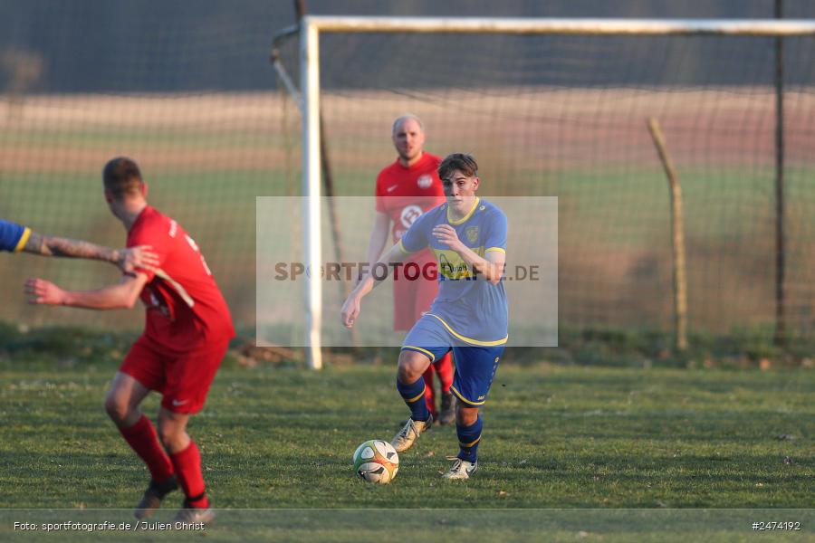 sport, action, WaRo, Sportgelände, SpVgg Waldzell/Ansbach/FC Roden, Seifriedsburg, Fussball, FVGS, FV Gemünden/Seifriedsburg II, BFV, A-Klasse Würzburg Gr. 5, 27.03.2025, 18. Spieltag - Bild-ID: 2474192