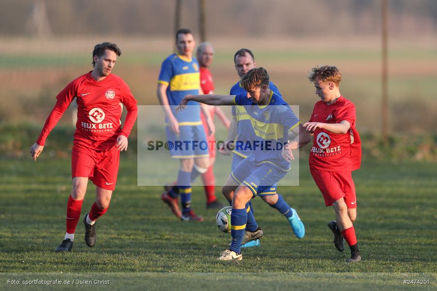 sport, action, WaRo, Sportgelände, SpVgg Waldzell/Ansbach/FC Roden, Seifriedsburg, Fussball, FVGS, FV Gemünden/Seifriedsburg II, BFV, A-Klasse Würzburg Gr. 5, 27.03.2025, 18. Spieltag - Bild-ID: 2474201