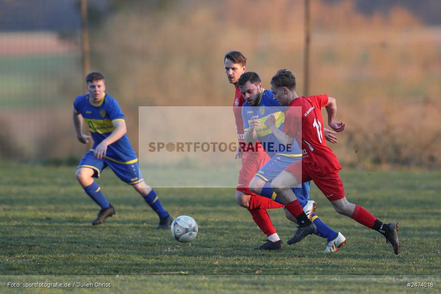sport, action, WaRo, Sportgelände, SpVgg Waldzell/Ansbach/FC Roden, Seifriedsburg, Fussball, FVGS, FV Gemünden/Seifriedsburg II, BFV, A-Klasse Würzburg Gr. 5, 27.03.2025, 18. Spieltag - Bild-ID: 2474218
