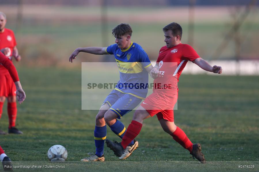 sport, action, WaRo, Sportgelände, SpVgg Waldzell/Ansbach/FC Roden, Seifriedsburg, Fussball, FVGS, FV Gemünden/Seifriedsburg II, BFV, A-Klasse Würzburg Gr. 5, 27.03.2025, 18. Spieltag - Bild-ID: 2474228
