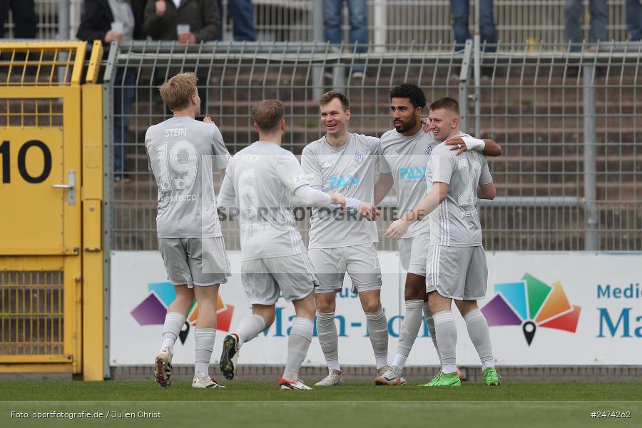 Stadion am Schönbusch, Aschaffenburg, 29.03.2025, sport, action, BFV, Fussball, 27. Spieltag, Regionalliga Bayern, AUB, SVA, TSV Aubstadt, SV Viktoria Aschaffenburg - Bild-ID: 2474262
